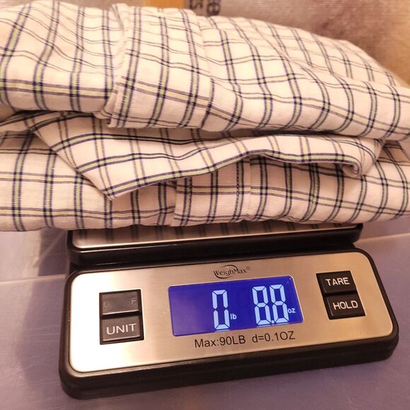 Southern Tide Linen Shirt Mens Large Check White, Green Casual Preppy - Picture 13 of 13